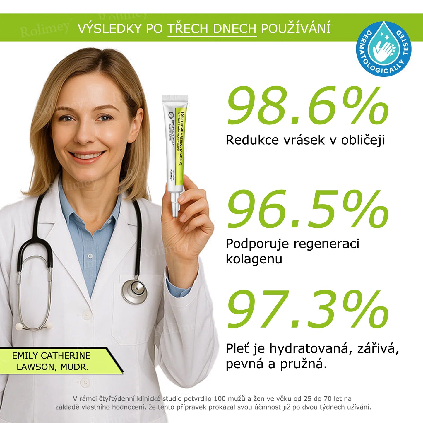 🔔Vyrobeno a odesláno z České republiky | Rolimey® Botox & Vita-A Retinol Shot Krém na vrásky a zpevnění pokožky – Poslední den akce 70% SLEVA