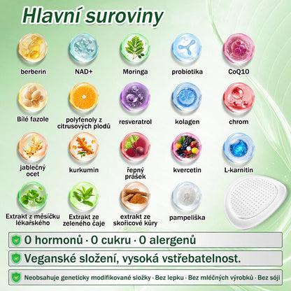 Oficiální obchod | ✨GFOUK® Moringa · Berberine × NAD+ 10v1 Pokročilá nano mikronáplast🇺🇸