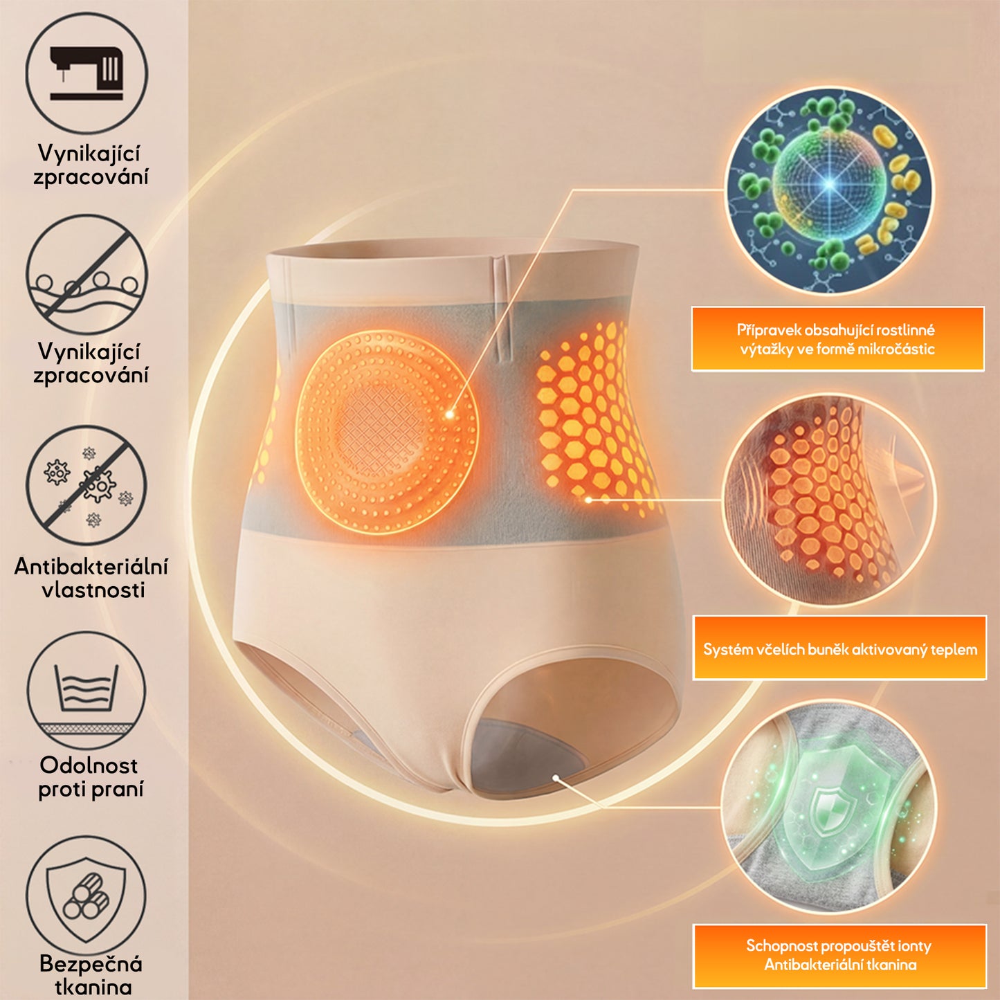 🧩🧩Oficiální obchod značky | 🎁GFOUK® 2026 Moringa a berberin 4 v 1 – mikročásticové tvarovací šortky na spalování tuku
