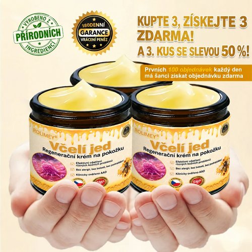 🌞Rolimey® Komplexní krém s včelím jedem Pro— Zpevňující péče pro všechny typy pokožky 🌞