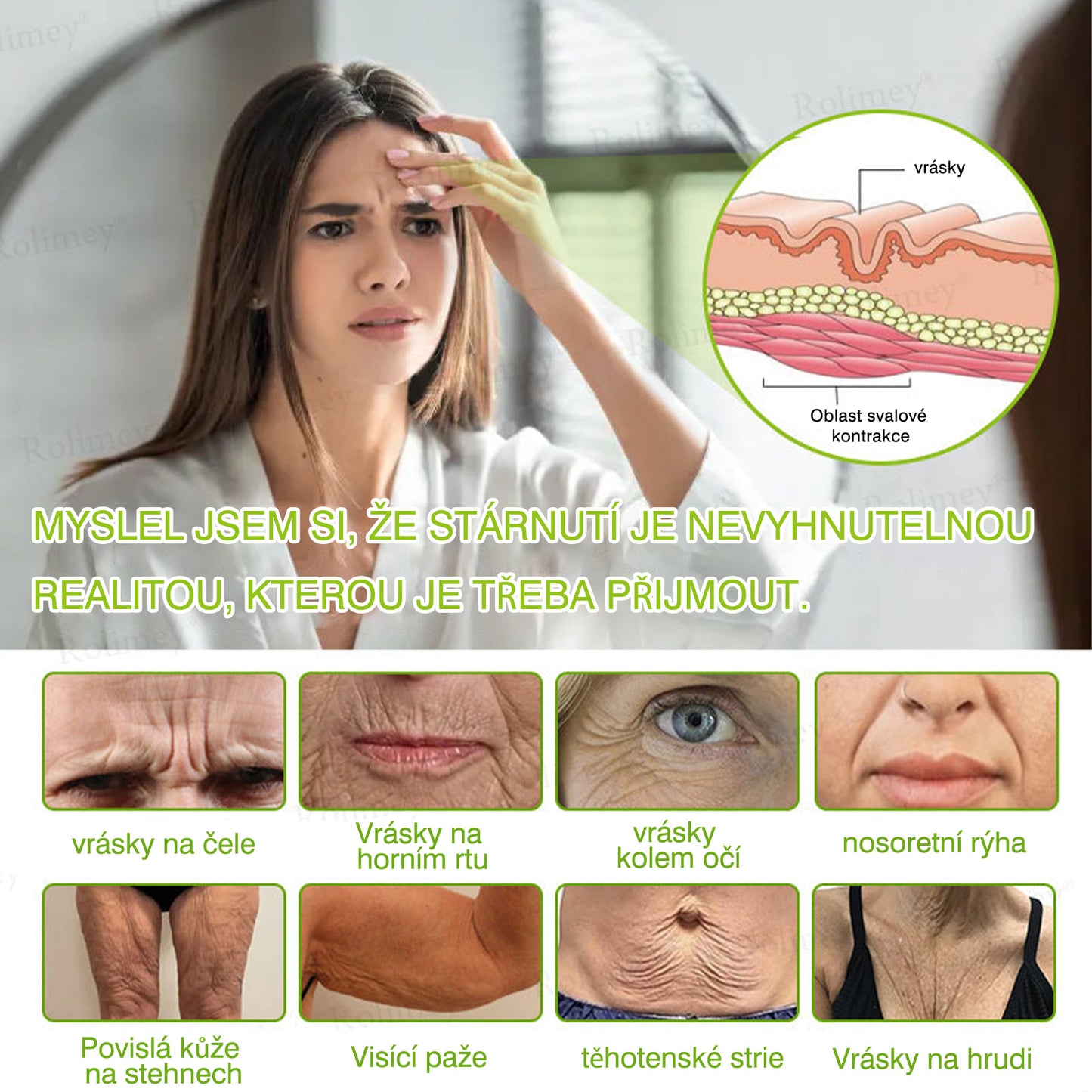 🔔Vyrobeno a odesláno z České republiky | Rolimey® Botox & Vita-A Retinol Shot Krém na vrásky a zpevnění pokožky – Poslední den akce 70% SLEVA